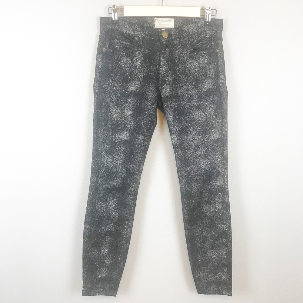 Current Elliott Stiletto Silver Dust Ankle Jeans